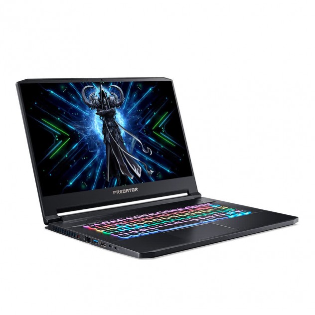 ngoài hình Laptop Acer Gaming Predator Triton 500 PT515-52-75FR (NH.Q6YSV.002) (i710875H/32GB RAM/512 SSD/RTX 2070 8G/15.6 inch FHD 144Hz/Win10/Đen) (2020)