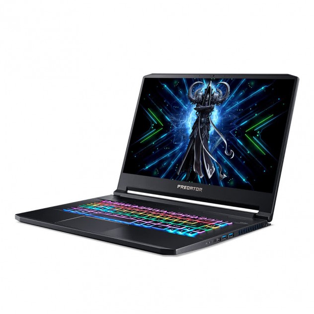 Nội quan Laptop Acer Gaming Predator Triton 500 PT515-52-78PN (NH.Q6XSV.001) (i710875H/32GB RAM/1TB SSD/RTX 2070 Super 8G/15.6 inch FHD 300Hz GSYNC/Win10/Đen) (2020)