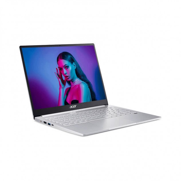 ngoài hình Laptop Acer Swift 3 SF313-53-503A (NX.A4JSV.002) (i5-1135G7/8GB RAM/512GB SSD/13.5 inch QHD IPS/Win10/Bạc) (2020)