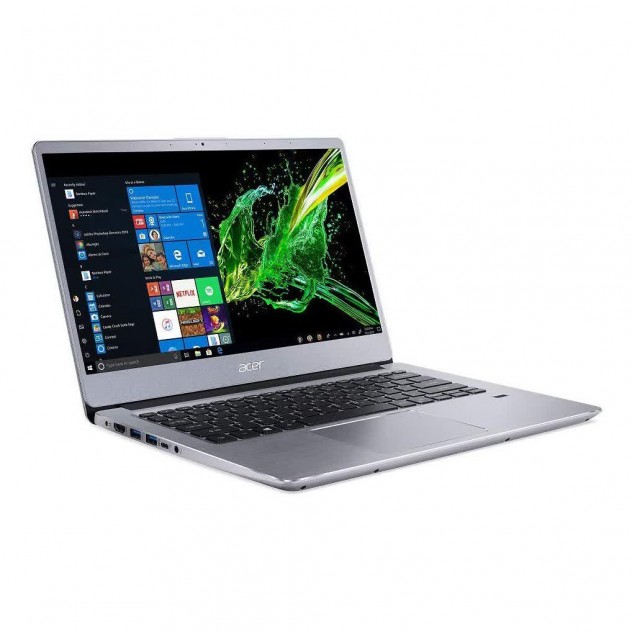 Nội quan Laptop Acer Swift 3 SF314-41-R8G9 (NX.HFDSV.003) (R7 3700U/8GB RAM/512GB SSD/14 inch FHD IPS/Win 10/Bạc)