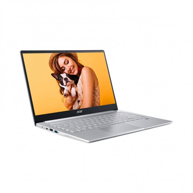 ngoài hình Laptop Acer Swift 3 SF314-42-R0TR (NX.HSESV.002) (R5 4500U/16GBRAM/1TB SSD/14.0 inch FHD/Win10/Bạc) (2020)