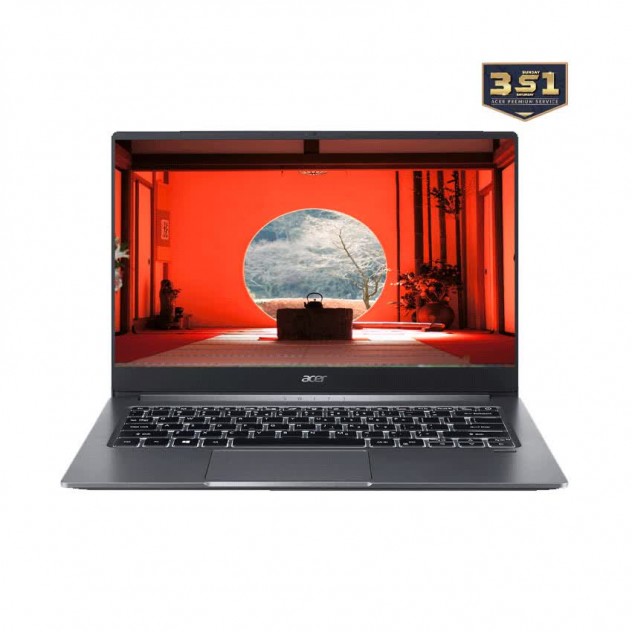 giới thiệu tổng quan Laptop Acer Swift 3 SF314-57-52GB (NX.HJFSV.001) (i5 1035G1/8GB RAM/512GB SSD/14 inch FHD/Win 10/1.19kg/Xám)