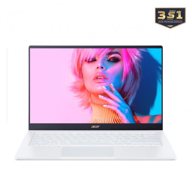 Laptop ACer Swift 5 SF514-54T-793C (NX.HLGSV.001) (i7 1065G7/8GB RAM/512GB SSD/14.0FHDT/Win10/Trắng)