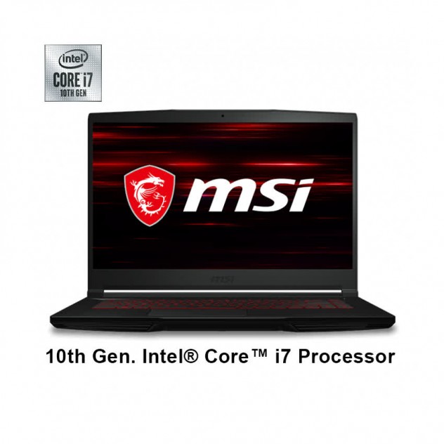 giới thiệu tổng quan Laptop MSI Gaming GF63 Thin 10SCXR (074VN) (i7 10750H/ 8GB RAM/512GB SSD/GTX1650 4G MaxQ/15.6 inch FHD/Win 10)