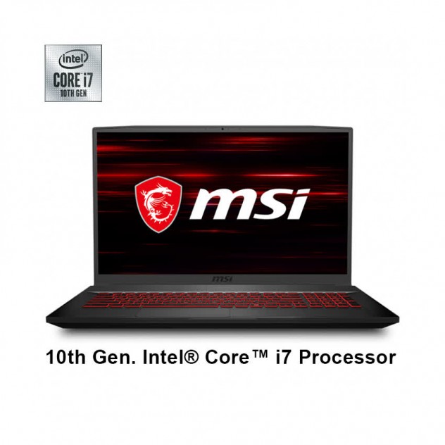 giới thiệu tổng quan Laptop MSI Gaming GF75 Thin 10SCXR (038VN) (i7 10750H/ 8GB RAM/512GB SSD/GTX 1650 4G/17.3 inch FHD 120Hz/Win 10)