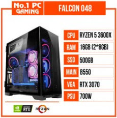 PC GAMING FALCON 047(R5 5600X/B550/16GB RAM/500GB SSD/RTX 3070/700W/CR1400)