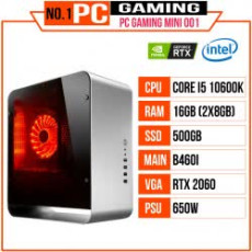 PC GAMING MINI 001 (I5 10600K/B460/16GB RAM/500GB SSD/RTX 2060/650W)
