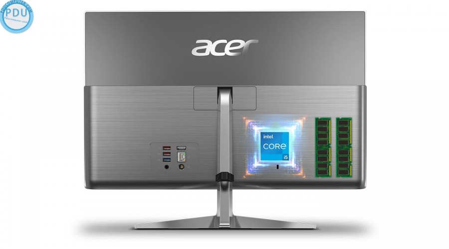 ngoài hình PC Acer AS All in One C22-963 (i3-1005G1/8GB RAM/1TB HDD+128GB SSD/21.5 inch FHD/WL+BT/K+M/Win 10) (DQ.BENSV.001)