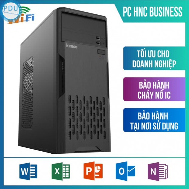 ngoài hình PC HNC Business Home H8 (G5420/H310/4GB RAM/120GB SSD/WIFI)