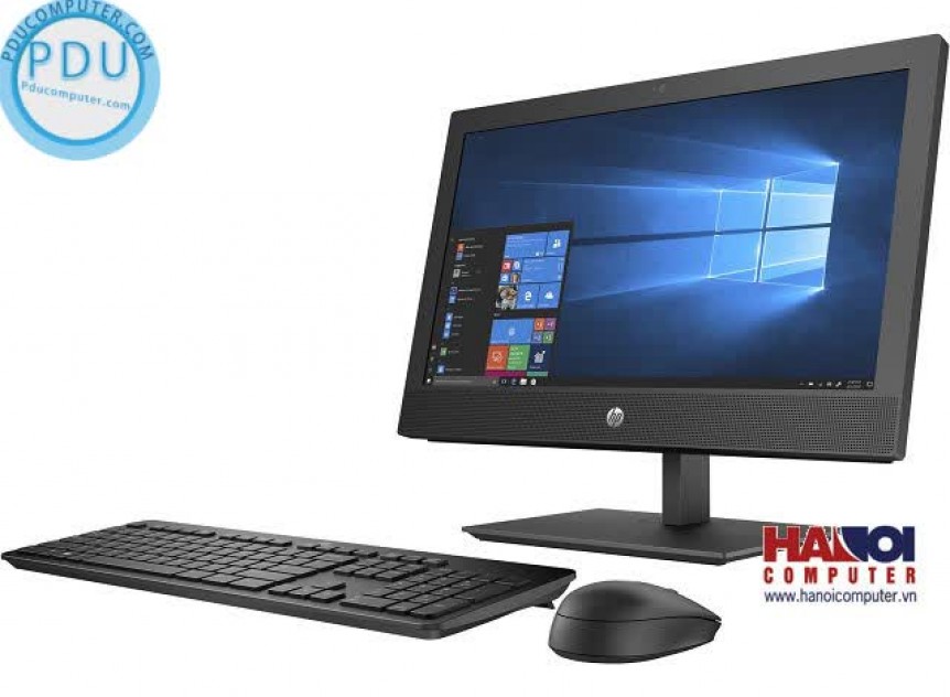 Nội quan PC HP All in One ProOne 400 G4 (i3 8100T/4GB RAM/1TB HDD/23.8 inch FHD/DVDRW/K+M/WL/DOS) (4YL92PA)