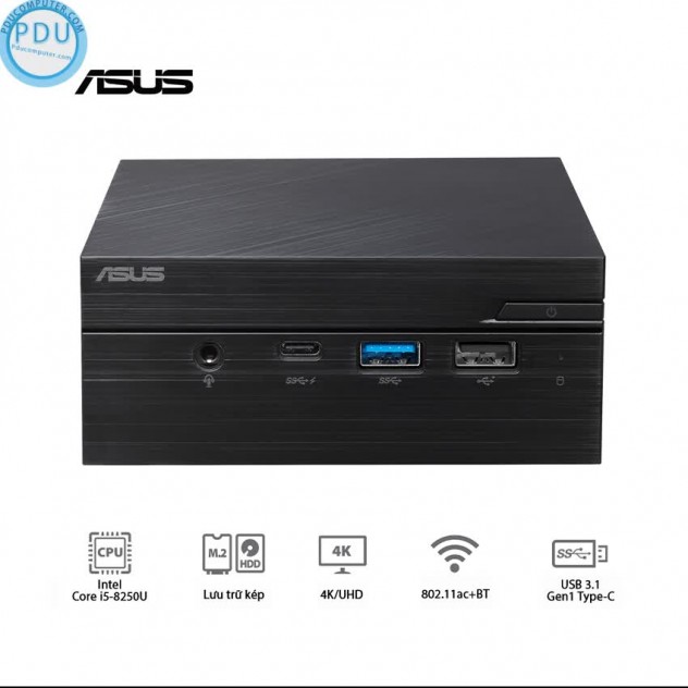 giới thiệu tổng quan PC Mini Asus PN60 i5-8250U (PN60-8i5BAREBONES)