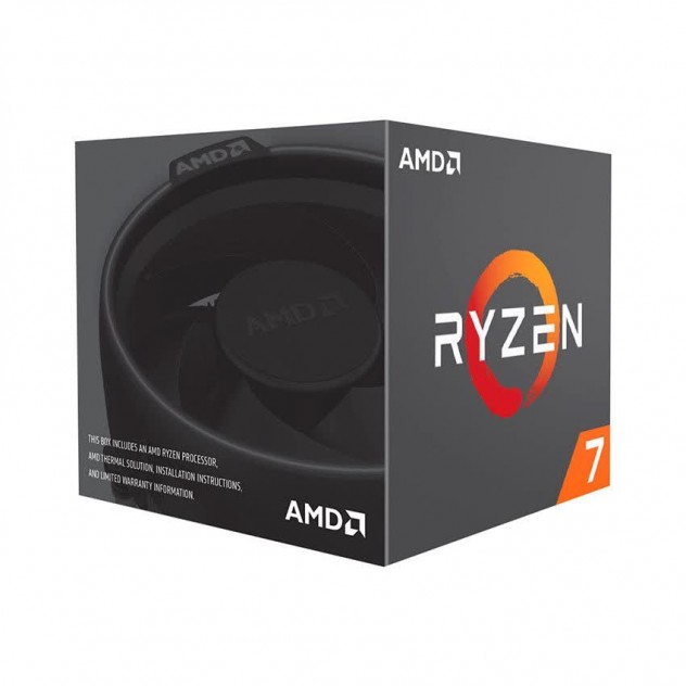 CPU AMD Ryzen 7 2700 (3.2GHz turbo up to 4.1GHz, 8 nhân 16 luồng, 16MB Cache, 65W) - Socket AMD AM4