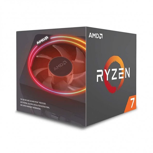 CPU AMD Ryzen 7 2700X (3.7GHz turbo up to 4.3GHz, 8 nhân 16 luồng, 16MB Cache, 105W) - Socket AMD AM4
