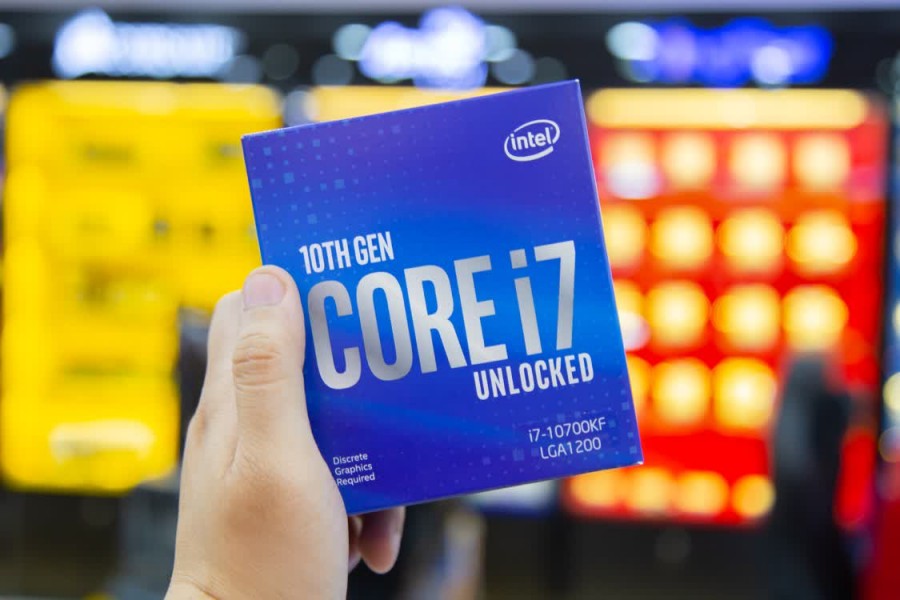 CPU Intel Core i7-10700KF (3.8GHz turbo up to 5.1Ghz, 8 nhân 16 luồng, 16MB Cache, 125W) - Socket Intel LGA 1200