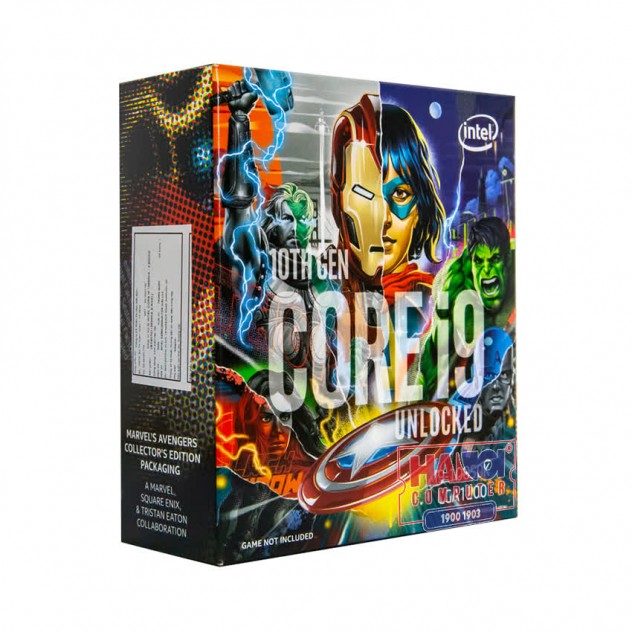 CPU Intel Core i9-10850K Avengers Edition (3.6GHz turbo up to 5.2GHz, 10 nhân 20 luồng, 20MB Cache, 95W) - Socket Intel LGA 1200