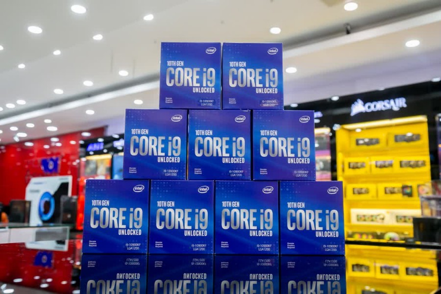 CPU Intel Core i9-10900KF (3.7GHz turbo up to 5.3GHz, 10 nhân 20 luồng, 20MB Cache, 125W) - Socket Intel LGA 1200