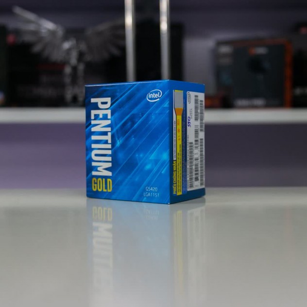 CPU Intel Pentium Gold G5420 (3.8GHz, 2 nhân 4 luồng, 4MB Cache, 54W) - Socket Intel LGA 1151)