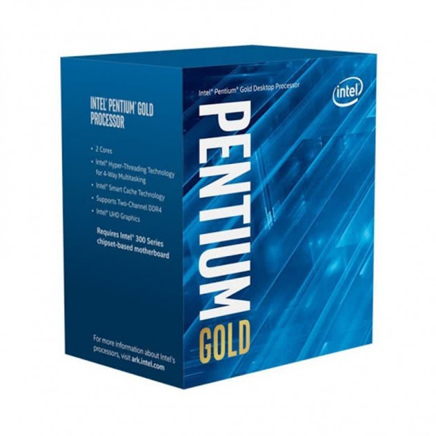 CPU Intel Pentium Gold G6600 (4.2GHz, 2 nhân 4 luồng, 4MB Cache, 58W) - Socket Intel LGA 1200)