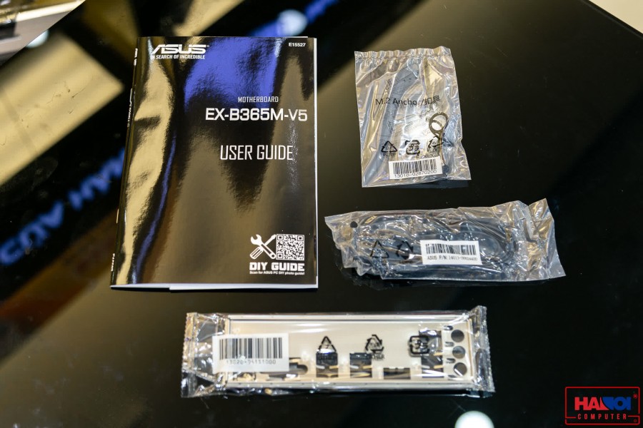 Mainboard ASUS EX-B365M-V5 (Intel B365, Socket 1151, m-ATX, 2 khe RAM DDR4)