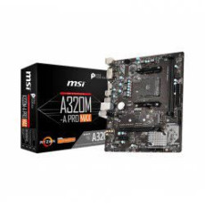 Mainboard MSI A320M-A PRO MAX (AMD A320, Socket AM4, m-ATX, 2 khe RAM DDR4)
