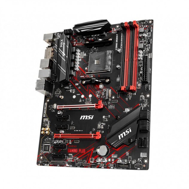 Mainboard MSI B450 GAMMING PLUS MAX (AMD B450, Socket AM4, m-ATX, 4 khe RAM DDR4)