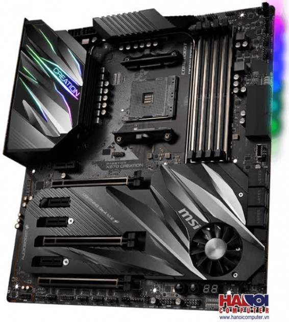 Mainboard MSI Prestige X570 CREATION (AMD X570, Socket AM4, E-ATX, 4 khe RAM DDR4)