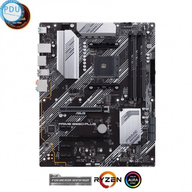 Mainboard ASUS PRIME B550-PLUS (AMD B550, Socket AM4, ATX, 4 khe RAM DRR4)