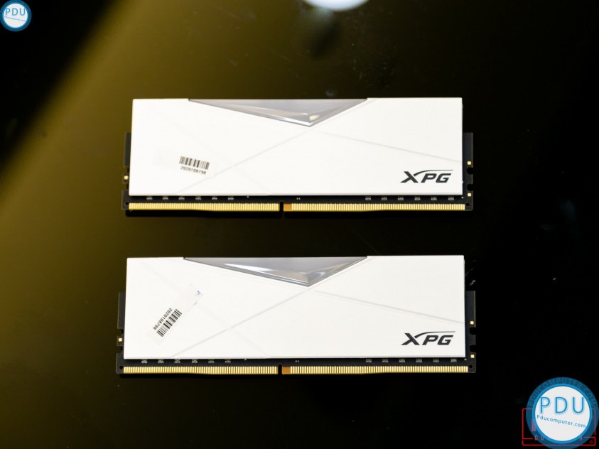 Ram Desktop Adata XPG Spectrix D50 RGB White (AX4U320038G16A-DW50) 16GB (2x8GB) DDR4 3200Mhz