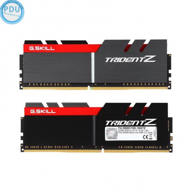 RAM Desktop Gskill Trident Z (F4-3000C15D-16GTZ) 16GB (2x8GB) DDR4 3000MHz