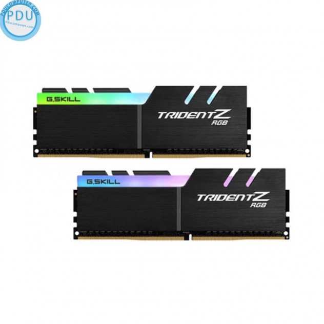 RAM Desktop Gskill Trident Z RGB (F4-3600C18D-32GTZR) 32GB (2x16GB) DDR4 3600MHz