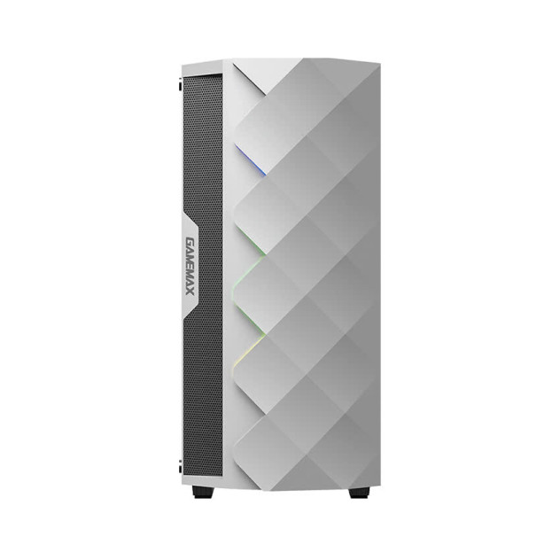 Vỏ Case GAMEMAX Diamond - White (Mid Tower/Màu Trắng/Led RGB) - PDUCOMPUTER