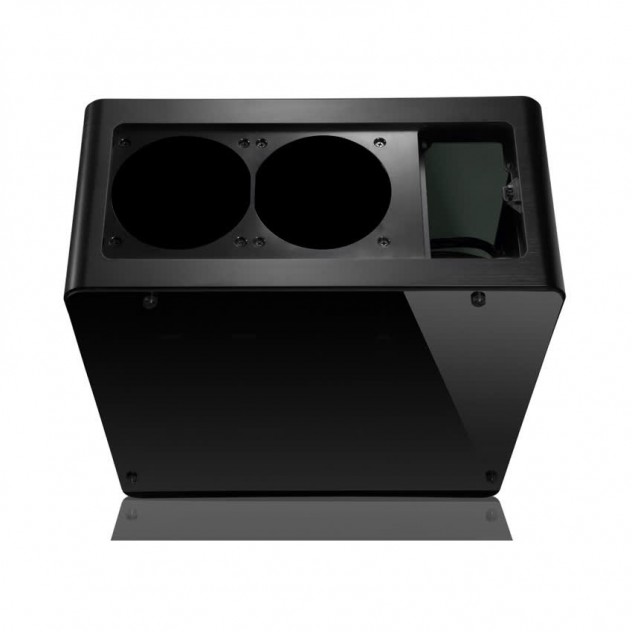 Vỏ case Jonsbo UMX4 Black Tempered Glass (MidTower/Màu Đen)