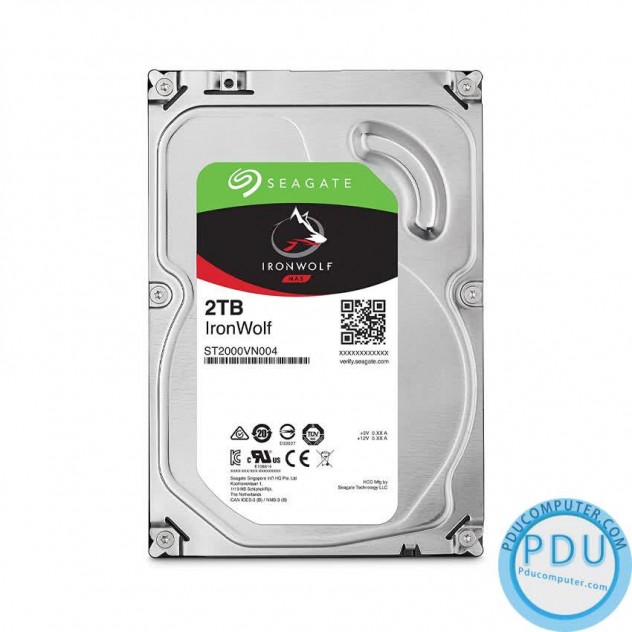 Ổ cứng HDD Seagate IRONWOLF 2TB 3.5 inch , 5900RPM, SATA3, 64MB Cache (ST2000VN004)