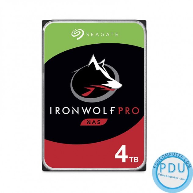 Ổ cứng HDD Seagate Ironwolf Pro 4TB (3.5 inch/SATA3/256MB Cache/7200RPM) (ST4000NE001)