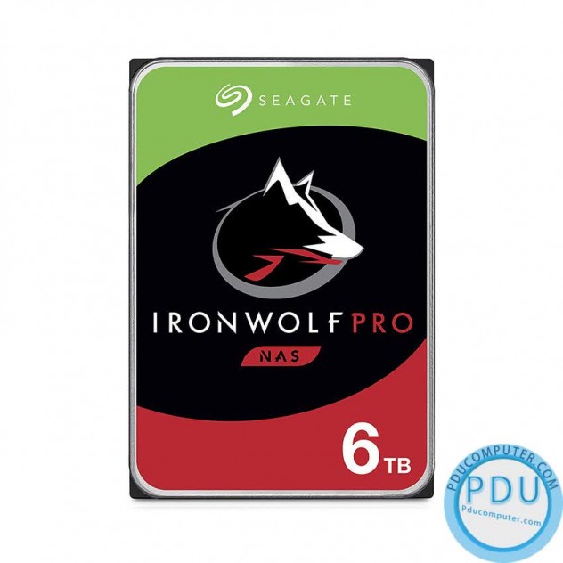 Ổ cứng HDD Seagate Ironwolf Pro 6TB (3.5 inch/SATA3/256MB Cache/7200RPM) (ST6000NE000)