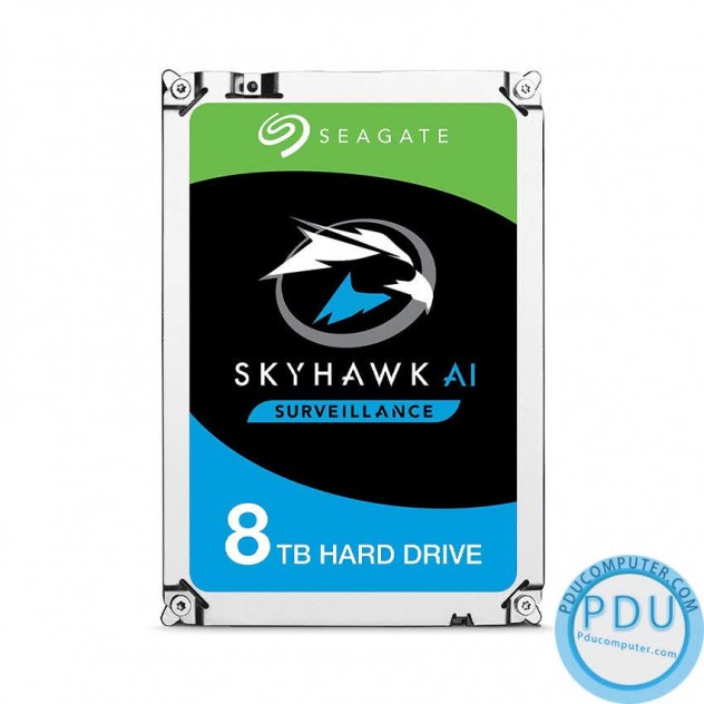 Ổ Cứng HDD Seagate SkyHawk AI 8TB 3.5 inch, 7200Rpm,256MB Cache ( ST8000VE000 )