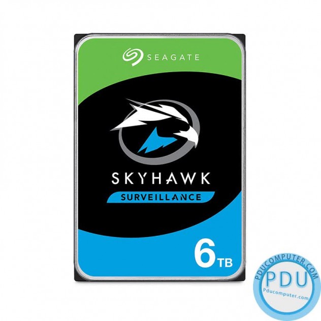Ổ cứng HDD Seagate Skyhawk Surveillance 6TB 3.5 inch 5400RPM, SATA 6Gb/s, 256MB Cache (ST6000VX001 )