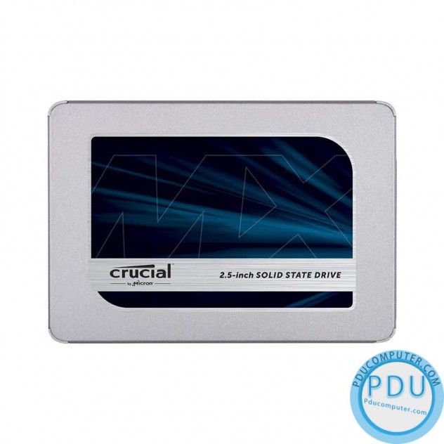 Ổ cứng SSD Crucial MX500 500GB 2.5 inch SATA3 (Đọc 560MB/s - Ghi 510MB/s) - (CT500MX500SSD1)