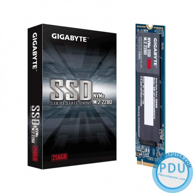 Ổ cứng SSD Gigabyte 256GB M.2 2280 PCIe NVMe Gen 3x4 (Đọc 1700MB/s, Ghi 1100MB/s) - (GP-GSM2NE3256GNTD)