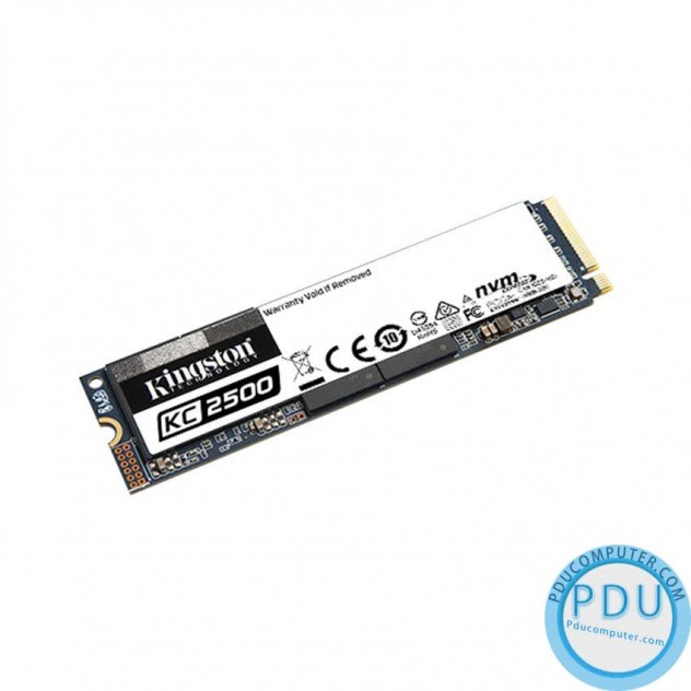 Ổ cứng SSD Kingston KC2500 1TB NVMe M.2 2280 PCIe Gen 3x4 (Đọc 3500MB/s - Ghi 2900MB/s) - (SKC2500M8/1000G)