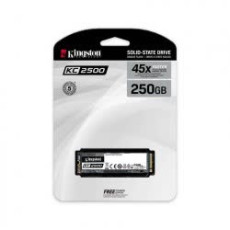 Ổ cứng SSD Kingston KC2500 250GB NVMe M.2 2280 PCIe Gen 3x4 (Đọc 3500MB/s - Ghi 1200MB/s) - (SKC2500M8/250G)