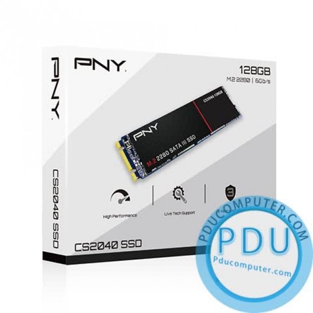 Ổ cứng SSD PNY CS2040 M.2 2280 128GB (Đọc 560MB/s - Ghi 540MB/s)