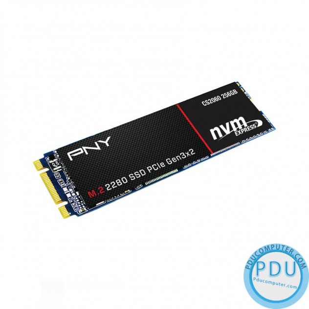 Ổ cứng SSD PNY CS2060 256GB M.2 2280 NVMe PCIe Gen 3x2 (Đọc 1500MB/s - Ghi 720MB/s)
