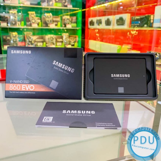 Ổ cứng SSD Samsung 860 EVO 2TB SATA 3 2.5 inch (Đọc 550MB/s - Ghi 520MB/s) - (MZ-76E2T0BW)