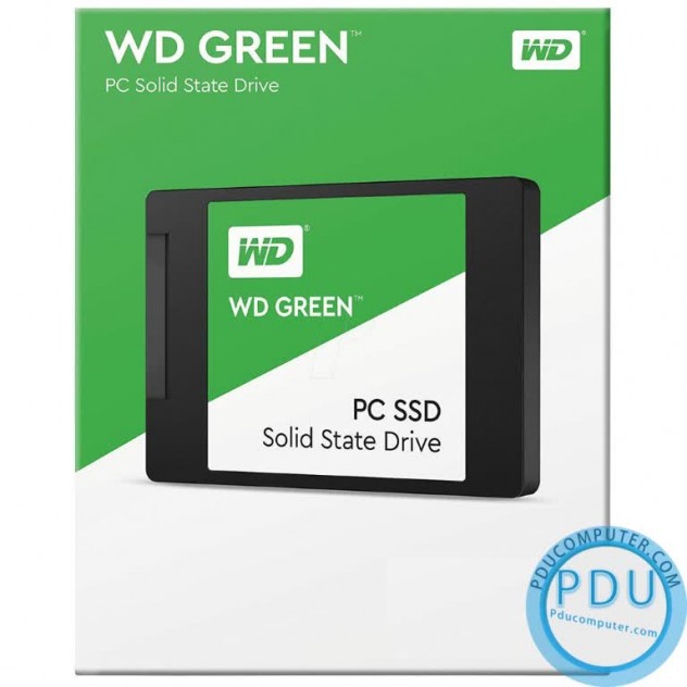 Ổ cứng SSD WD Green 480GB SATA 2.5 inch (Đọc 540MB/s - Ghi 450MB/s) - (WDS480G2G0A)
