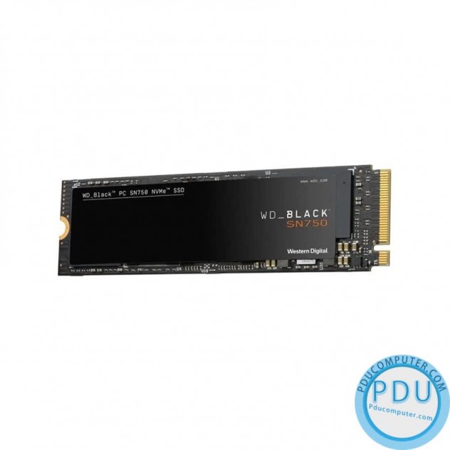 Ổ cứng SSD WD SN750 Black 500GB M.2 2280 PCIe NVMe 3x4 (Đọc 3430MB/s - Ghi 2600MB/s) - (WDS500G3X0C)