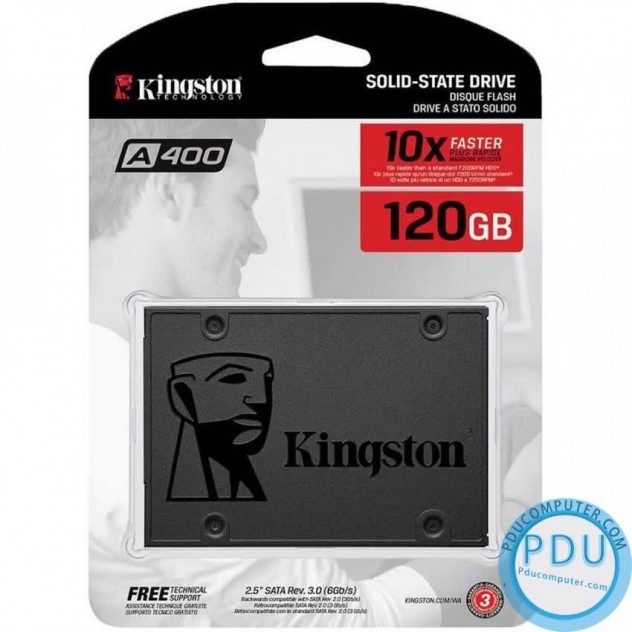 Ổ cứng SSD Kingston A400 480GB 2.5 inch SATA3 (Đọc 500MB/s - Ghi 450MB/s) - (SA400S37/480G)