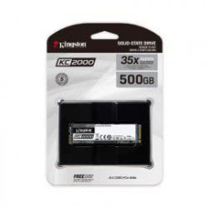 SSD Kingston SKC2000 500GB NVMe M.2 2280 PCIe Gen 3 x 4 (Doc 3000MB/s, Ghi 2000MB/s) -KC2000M8/500G