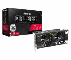 Card màn hình ASROCK 5600XT Challenger D 6GB OC (6GB GDDR6, 192-bit, HDMI+DP, 1x8-pin)