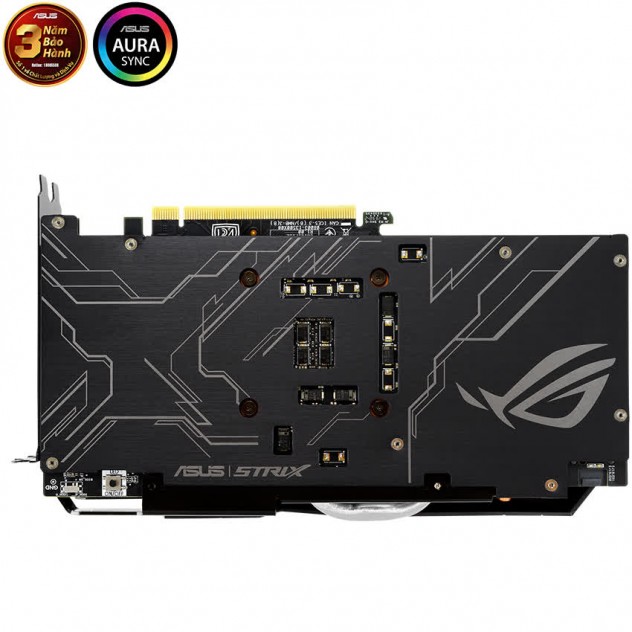 Card màn hình ASUS ROG STRIX GTX 1650 Super-A4G GAMING (4GB GDDR6, 128-bit, HDMI+DP, 1x6-pin)